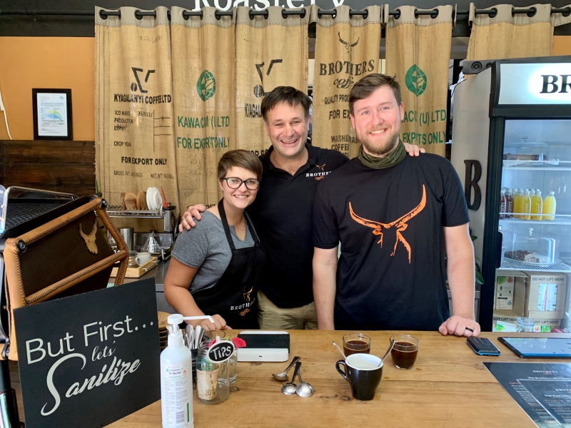 Off the Beaten Track Brothers Coffee, Groot Brak Coffee Magazine